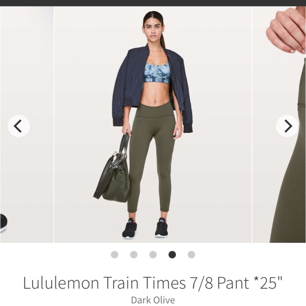 Lululemon Train Times 7/8 Pant *25"